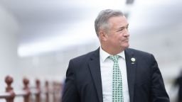 Rep. Don Bacon walks to a vote on May 14.
